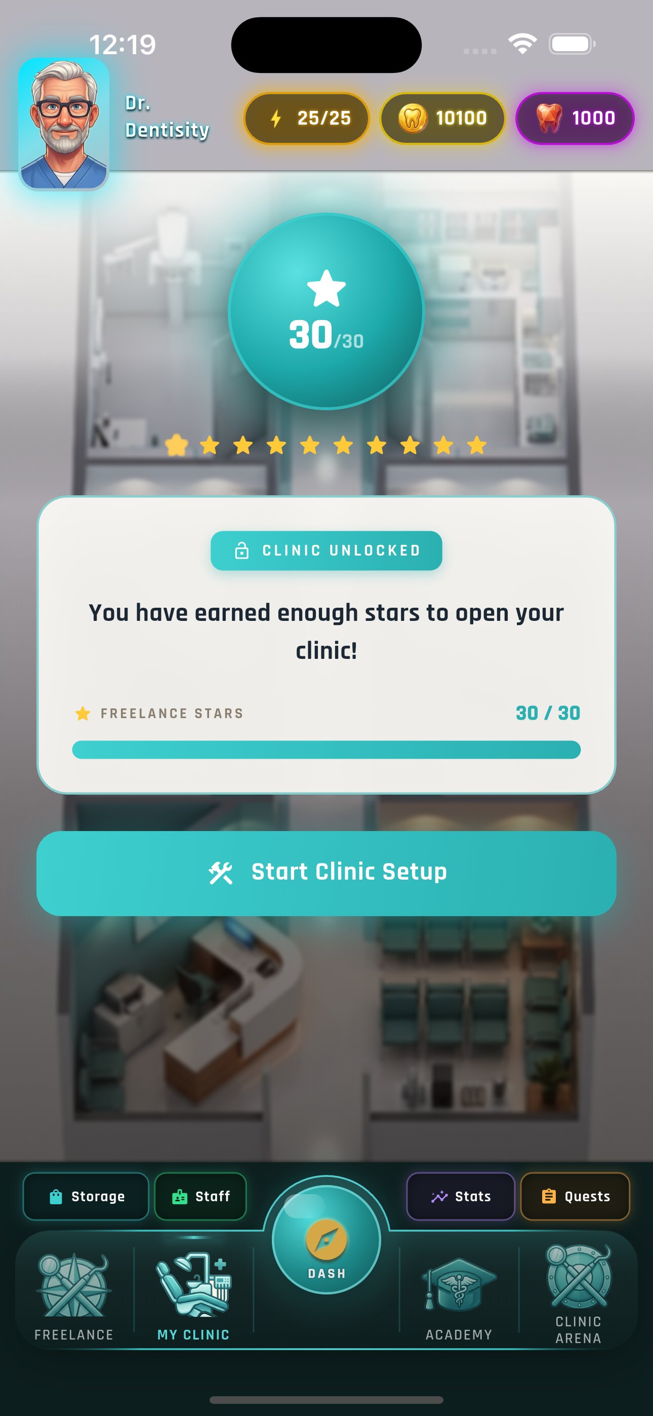 Clinic Unlocked!
